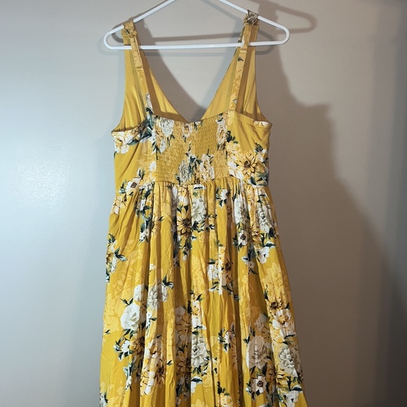 Torrid Maxi Challis Button Front Dress - Picture 5 of 5